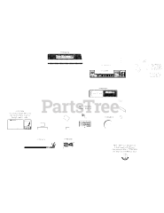 Yard Machines 31AM63FE752 - Yard Machines Snow Thrower (2013) Label Map 31AM63FE752