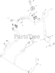 Exmark LZS749AKC724A1 - Exmark 72" Lazer Z S-Series Zero-Turn Mower, Kohler ECV749 (SN: 408644346 - 411294211) (Rev A) (2021) Harness Assembly