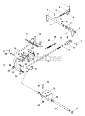 Gravely 987062 - Gravely Lawn Tractor, 18hp, With Hydraulic Lift (SN: 000101 & Above) BRAKE LINKAGE