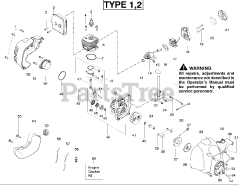 Weed Eater FL 20 C - Weed Eater Featherlite String Trimmer, Type 2 Engine Type 1,2
