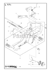 Husqvarna 435 e - Husqvarna Chainsaw FUEL TANK