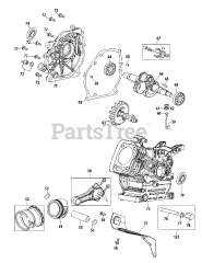 MTD 165-SUB-11 - MTD Engine 165-SUB-11 Crankcase