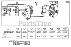 Briggs & Stratton 251707-0179-XX - Briggs & Stratton Vertical Engine