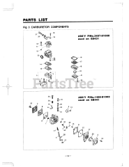 RedMax EB 431 - RedMax Backpack Blower (SN: 639462 & Above) (1997-01)