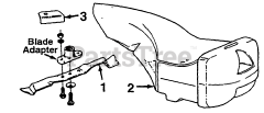 MTD 190-108-000 - MTD Grass Catcher Assembly (1997)