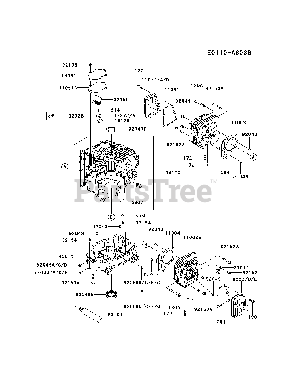Kawasaki FS600V-AS14