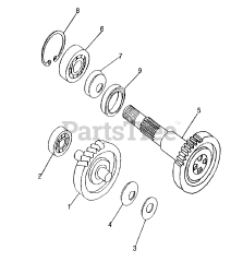 Murray S-1544 - Murray 90cc ATV (2002) Transmission System Assembly