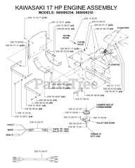 Husqvarna iZ 4817 T (968999255) - Husqvarna 48" Zero-Turn Mower (2005-08) ENGINE 3