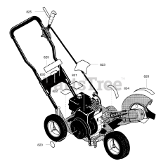 Husqvarna LE 389 (EH4000x37NB) - Husqvarna Walk-Behind Edger (2007)