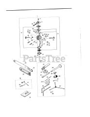 RedMax G 455 AVS - RedMax Chainsaw (1995-02) 024 - CARBURETOR/TOOL SET