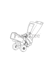 Craftsman 247.776050 (24A-464N299) - Craftsman Chipper Shredder (2010) (Sears)