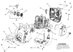 Husqvarna 129 RJ (967193401) - Husqvarna Brush Cutter HOUSING