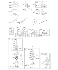 Briggs & Stratton 12G802-2308-B1 - Briggs & Stratton Vertical Engine