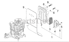 Swisher B 3000 - Swisher Brushcutter Muffler