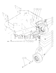 Craftsman 247.889360 (55AC5GMR099) - Craftsman Walk-Behind Mower (2008) (Sears)