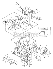 Exmark TTH-18KC - Exmark Turf Tracer Walk-Behind Mower, 18hp Kohler (SN: 115000 - 129999) (1996) Engine Deck Group