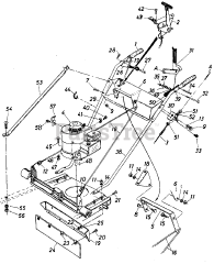 Grass Handler 125-349-101 - Grass Handler Walk-Behind Mower (1985) (J.C. Penney)