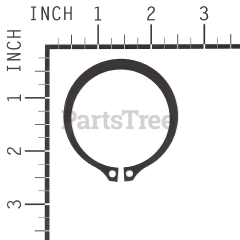 Snapper 10740 External Retaining Ring, 2 - image 2