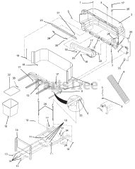 Gravely 815026 - Gravely Zoom Bagger (SN: 000101 & Above)
