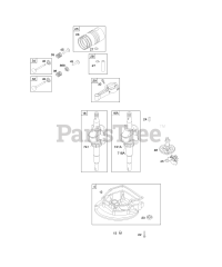 Briggs & Stratton 9J902-0368-E1 - Briggs & Stratton Vertical Engine Camshaft, Crankcase Cover/Sump, Crankshaft, Piston/Rings/Connecting Rod
