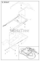 Husqvarna R 16 C AWD (966830301) - Husqvarna Swedish Riding Mower (2009-04) FRAME