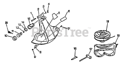 Echo GT-2103 - Echo String Trimmer (SN: 001001 - 031001)