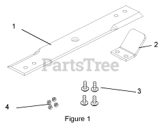 Gravely 715072 - Gravely 40" Bagger Blade Kit
