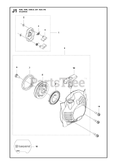 Husqvarna 525 LS - Husqvarna Brush Cutter (2013-03) STARTER