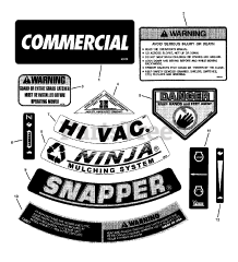 Snapper CP 216018KWV (80657) - Snapper 21" Walk-Behind Mower, 6hp