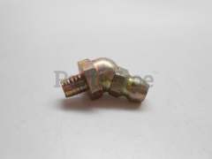 Snapper 13324 Lube Fitting, 45 Degree 3/16" With Hex Long Shank - image 1
