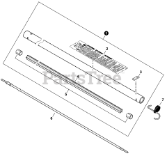 Shindaiwa 66001 (99922205129) - Shindaiwa 3' Extension Multi-Tool Attachment (SN: U02800001001 - U02800999999)
