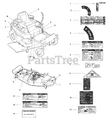 Snapper 355Z (B 2654) (5900748) - Snapper 54" Zero-Turn Mower, 26hp