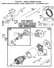 Electrolux/AYP 9149 A89 - Electrolux/AYP Lawn Tractor (1998)