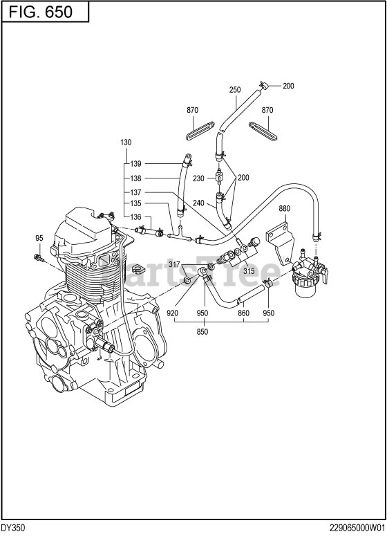 Subaru Robin DY350DS1720 DY35