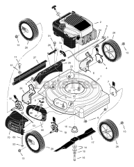 Murray 204310x78A - Murray 20" Walk-Behind Mower (2003)