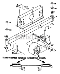 Troy-Bilt 14061 - Troy-Bilt 60" Side-Discharge Mower Deck (SN: 120900100101 - 140610200100)