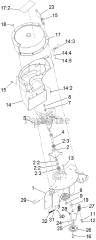 Toro 78403 - Toro 60" Blower & Drive Kit, Titan HD 1500 or 2000 Mower (SN: 410100000 - 999999999)