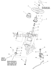 Simplicity 1693973 - Simplicity Prestige 50" Garden Tractor, 20hp Steering Group - Manual Steering with Tilt S/N 1999 &amp; Below