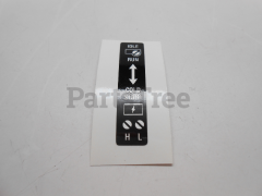Echo 89015808260 Metering Label - image 1