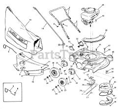 Lawn-Boy 3001 - Lawn-Boy Walk-Behind Mower (SN: 700000001 - 799999999) (1967) Model 7001 Grass Catcher Deluxe