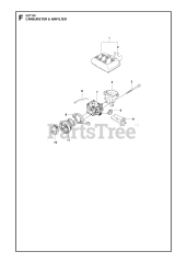 RedMax GZ 7100 - RedMax Chainsaw (2017-10) CARBURETOR AIR FILTER