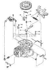 Snapper EC 13 V (41272) - Snapper Engine, Made by Robin Subaru, 4hp Flywheel Brake