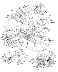 MTD 190-491-000 - MTD 36" Snow Thrower Attachment (1989)