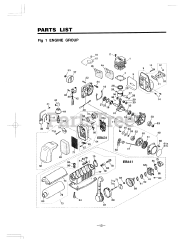 RedMax EB 431 - RedMax Backpack Blower (SN: 639462 & Above) (1997-01)