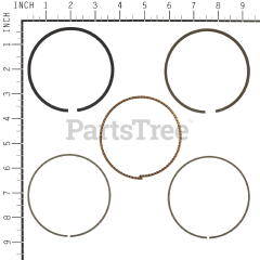 Briggs & Stratton 809972 Ring Set, Std - image 4