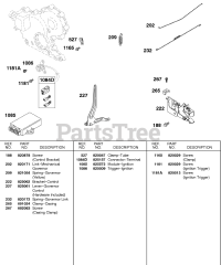 Briggs & Stratton 581447-0375-E2 - Briggs & Stratton Horizontal Engine Springs, Control Bracket, Ignition Module