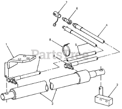 Cub Cadet 378 (190-378-100) - Cub Cadet Hydraulic Blade Angle Package att Hydraulic Blade Angle Package