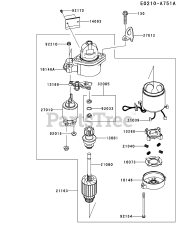 Kawasaki FX730V-BS40 - Kawasaki Engine STARTER