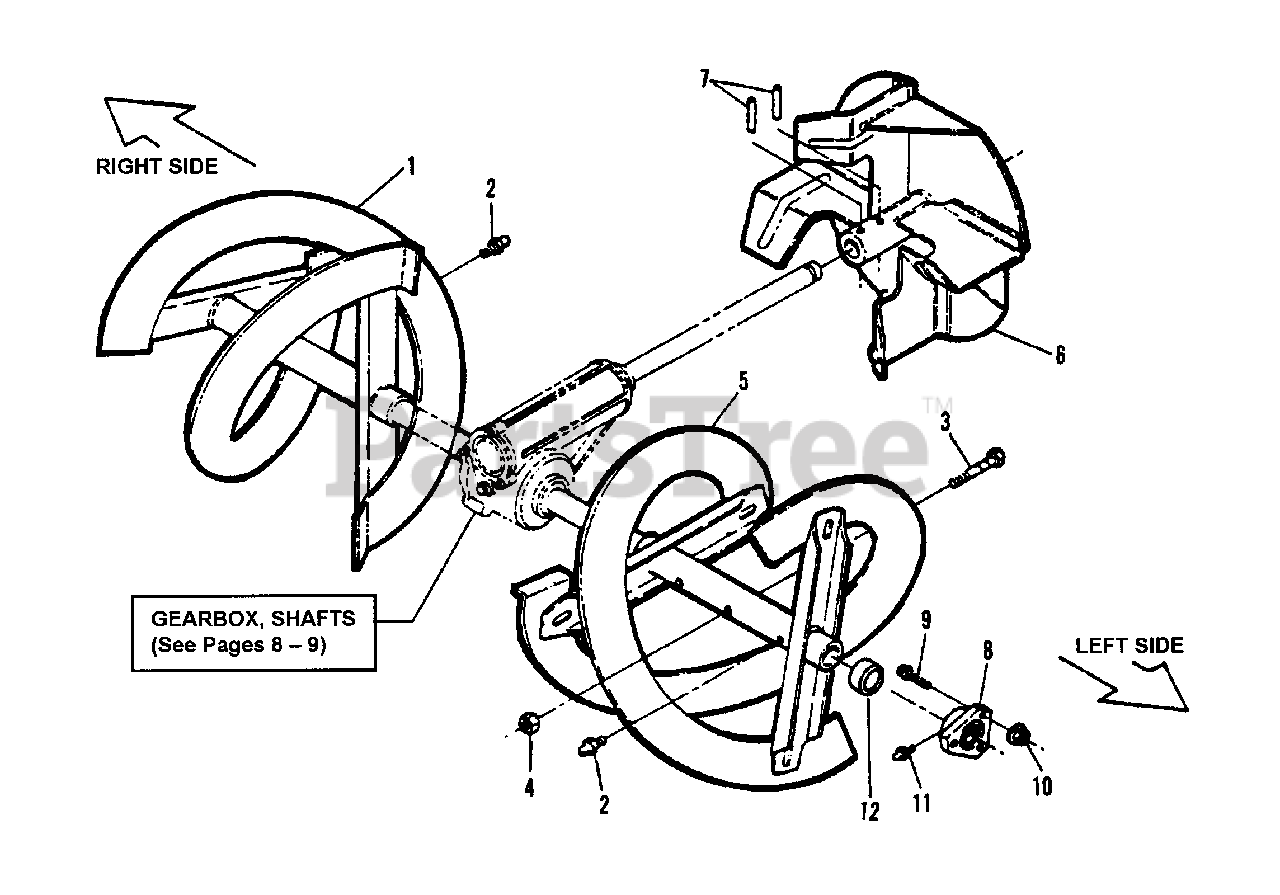 Snapper 8265 (80591) Snapper 26" Snow Thrower, 8hp Augers, Impeller