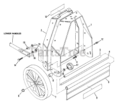 Snapper RT 2451 (80046) - Snapper Walk-Behind Trimmer RT2451 Frame